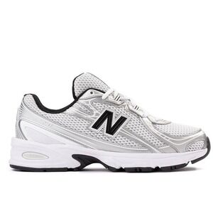 New‎ Balance 740 White Grey Black Silver Metallic Mens 12 Running Shoes U740NW2